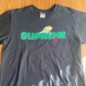 Supreme | Shirts | Black Supreme Lizard Tee Size M | Poshmark